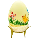 Kremowe jajko kaczuszka i zając