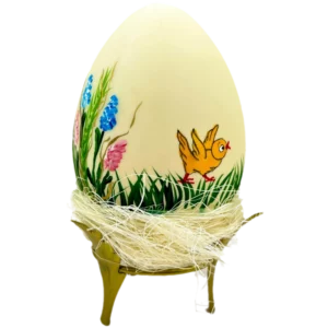 Kremowe jajko zając i piskle