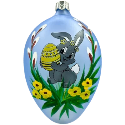 Ozdoba wielkanocna Zajączek i bazie