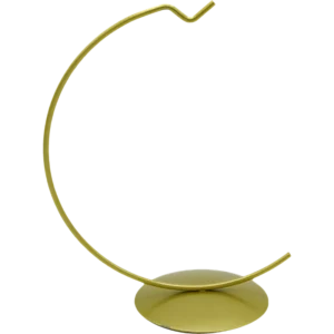 Złoty stojak (26cm) na szklane ozdoby i bombki choinkowe