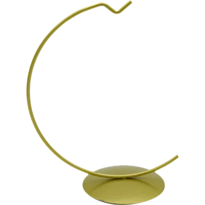 Złoty stojak (26cm) na szklane ozdoby i bombki choinkowe