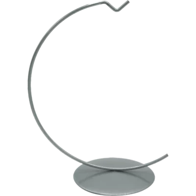 Srebrny stojak (20cm) na szklane ozdoby i bombki choinkowe