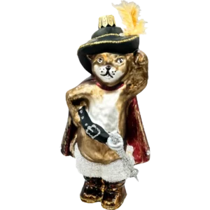 Bombka szklana Kot w butach