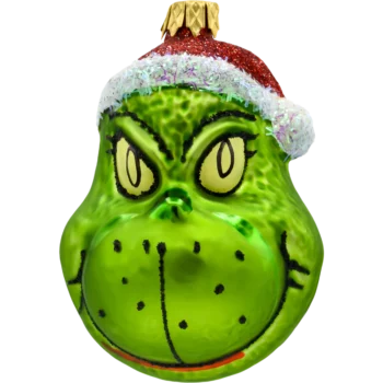 Grinch z czapką Mikołaja