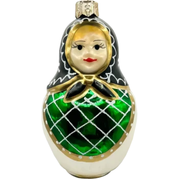 Matrioszka w zielonej sukni