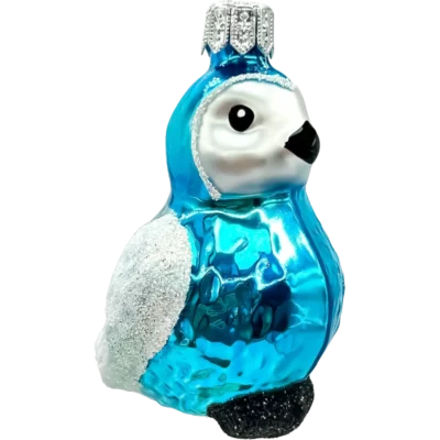 Bombka szklana Niebieski ptaszek