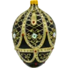 Bombka szklana Syn Bombkarza Ekskluzywne Jajo Faberge: czarne
