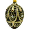 Bombka szklana Syn Bombkarza Ekskluzywne Jajo Faberge: czarne bok