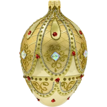 Ekskluzywne jajo Faberge: złote
