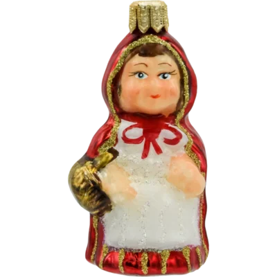 Bombka szklana figurka Czerwony Kapturek