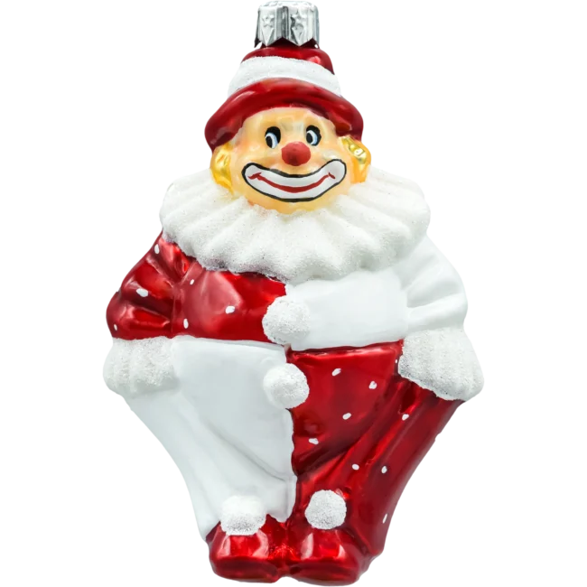 Bombka choinkowa szklana figurka Klaun