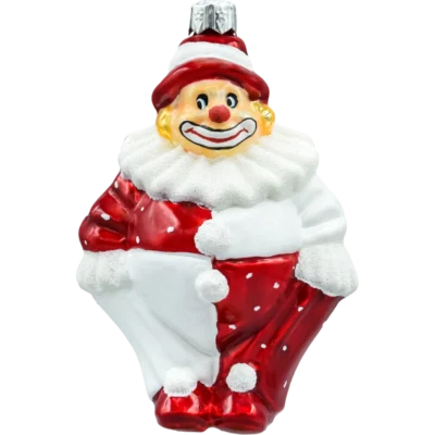 Bombka choinkowa szklana figurka Klaun