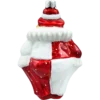 Bombka choinkowa szklana figurka Klaun tył