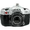 Szklana Bombka Choinkowa Figurka Aparat Analogowy Leica R8 front