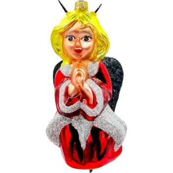 Aniołek z diabelskimi rogami