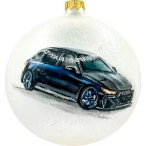 Bombka malowana na zamówienie Audi RS 6