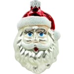 Bombka szklana Głowa świętego Mikołaja