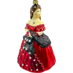 Szklana Bombka Dama w balowej sukni