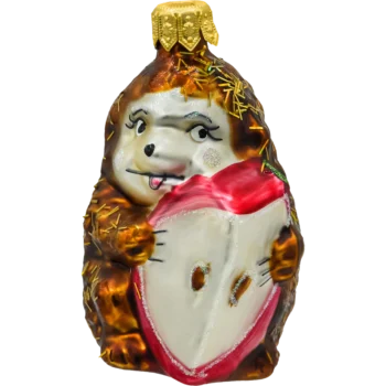 Jeżyk z jabłkiem