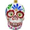 Szklana Bombka Choinkowa Figurka Forma ze szkła Cukrowa Czaszka Día de los Muertos