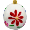 Szklana Bombka Choinkowa Figurka Forma ze szkła Cukrowa Czaszka Día de los Muertos tył