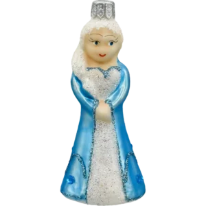 Szklana bombka choinkowa Królowa Śniegu
