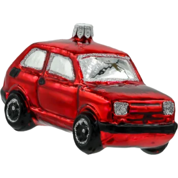 Fiat 126p Maluch: czerwony