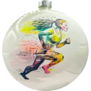 Bombka na zamówienie Biegaczka