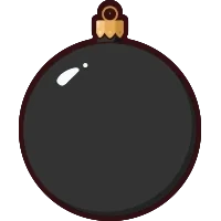 Ikonka Bombki czarne