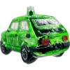 Szklana Bombka Choinkowa Fiat 126p Maluch Zielony: tył