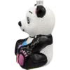 Szklana Bombka Choinkowa Figurka Panda z prezentem: duża profil