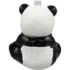 Szklana Bombka Choinkowa Figurka Panda z prezentem: duża tył