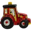 Szklana Bombka Choinkowa Figurka Traktor profil
