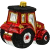 Szklana Bombka Choinkowa Figurka Traktor tył