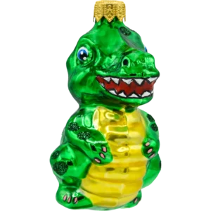 Bombka szklana Syn Bombkarza Tyranozaur front