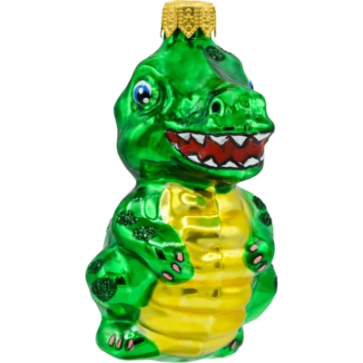 Bombka szklana Syn Bombkarza Tyranozaur front