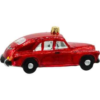 Retro Auto w czerwieni