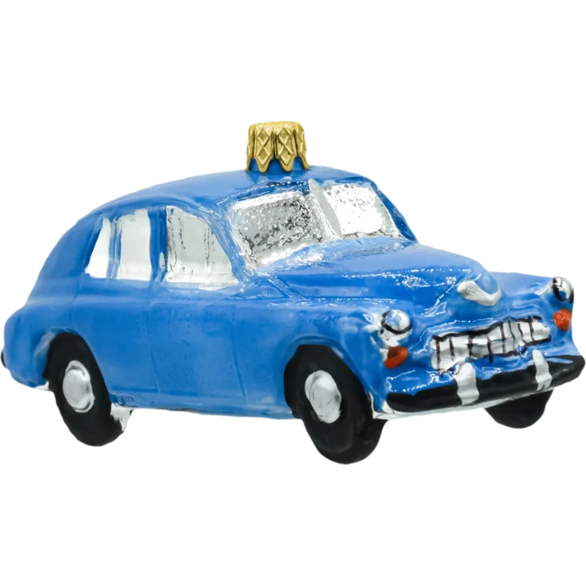 Bombka szklana Syn Bombkarza Klasyczne Auto w błękicie front