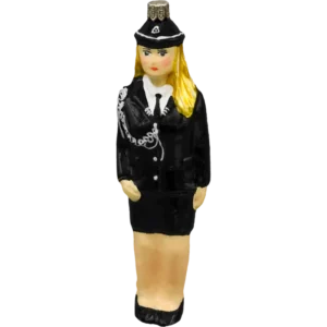 Bombka szklana Syn Bombkarza Strażaczka w galowym mundurze