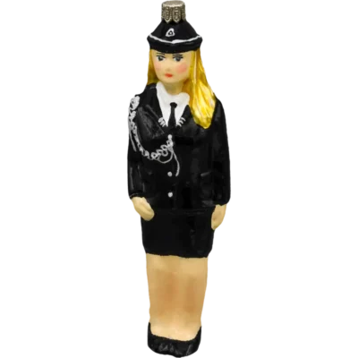 Bombka szklana Syn Bombkarza Strażaczka w galowym mundurze