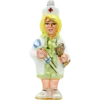 Szklana Bombka Choinkowa Figurka Pielęgniarka w blond włosach