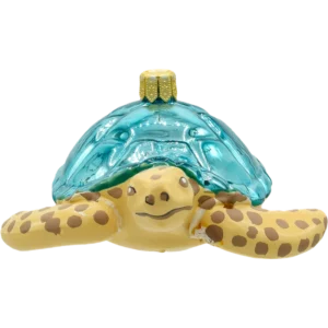 Szklana Bombka Choinkowa Figurka Żółw