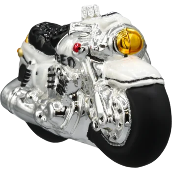 Motocykl: biały