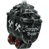 Bombka szklana Syn Bombkarza Wózek z węglem front
