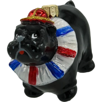 Cyrkowy Buldog: czarny