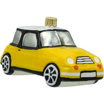 Samochód Mini Cooper: żółty