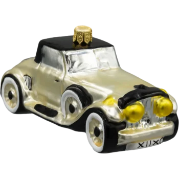 Retro samochód: beżowy