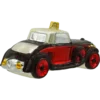 Szklana Bombka Choinkowa Figurka Retro Samochód Brązowy tył
