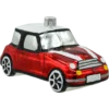 Szklana Bombka Choinkowa Figurka Samochód mini cooper czerwony
