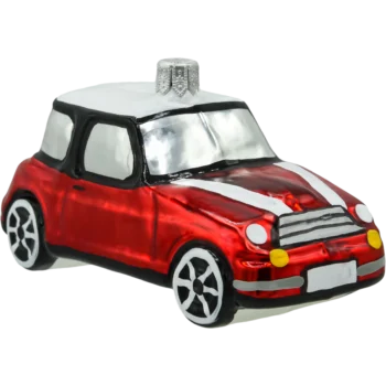 Samochód Mini Cooper: czerwony